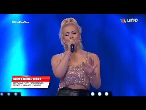 Angelina Pipper- Wrecking ball (La Voz Mexico 2022) Knockout