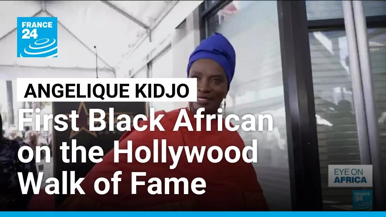 Angelique Kidjo becomes first African musician to get Hollywood star • FRANCE 24 English