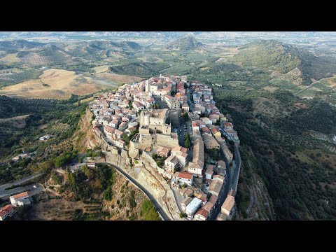 Walking Tour SANTA SEVERINA Calabria Italy | Medieval Village & Norman Castle 4K [SUMMER 2025]