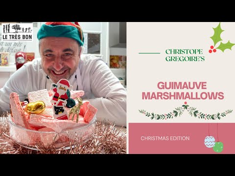 French Cooking Classes with Chef Christophe - CHRISTMAS GUIMAUVE MARSHMALLOWS