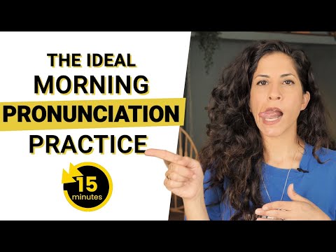 15 Minute Morning Pronunciation Practice for English Learners
