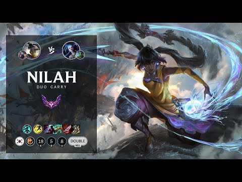 Nilah ADC vs Jinx - KR Master Patch 12.15