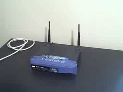 comment installer un routeur linksys wireless-g