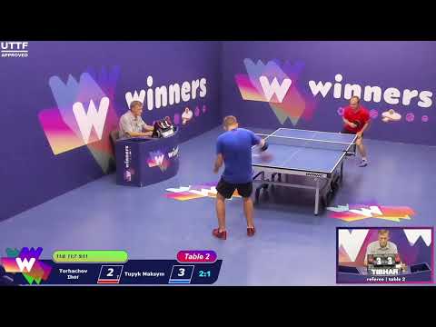 Winners League  31.08.21 Torhachov Ihor - Tupyk Maksym  19:30