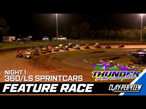 360/LS Sprintcars | Thunder in the Cane Fields (Night 1) - Cairns - 1st Aug 2025 | Clay-Per-View