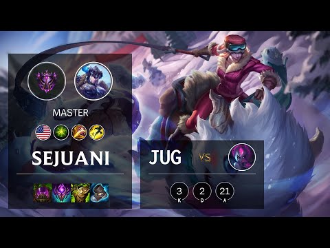 Sejuani Jungle vs Evelynn - NA Master Patch 11.4