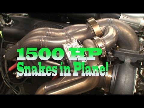Small Block Monster! 1500 HP from a SBC.  Alien Intake TT from Nelson Racing Engines.