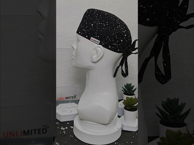 قبعة رأس جراحية بنقشة علوم الجزيئات – Scrub Cap Mo...