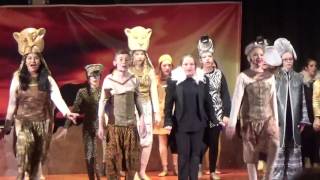 Lion King Jr. "THE LIONESS HUNT" and "I JUST CAN'T WAIT TO BE KING" ( GWMS Drama Cliub )