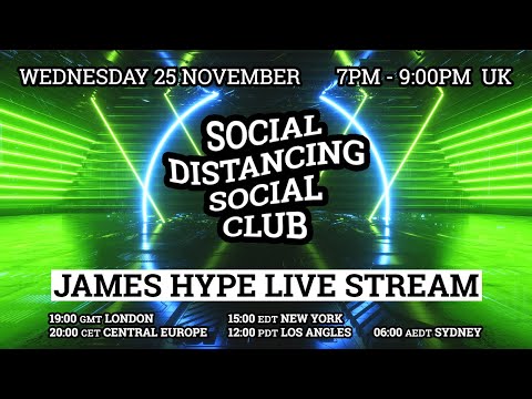 James Hype LIVE - 25/11/20