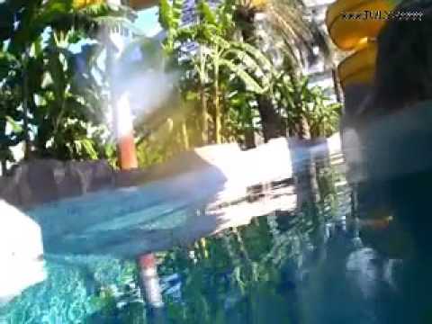 Ленивая речка в аквапарке Royal Wings - Lazy small river in aquapark Royal Wings