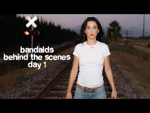Katy Perry - bandaids Behind The Scenes (Day 1)