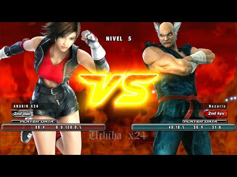 97_6 Asuka Kazama Ryona vs Heihachi - Tekken 5 Dark Resurrection PS3 HD 2023 ( Anakin x24 ) v1