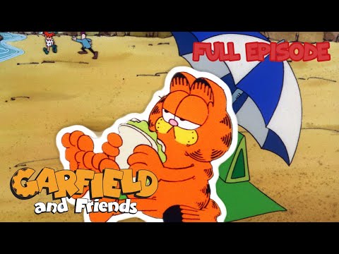 Sandcastle Contest | The Party | Funny Cartoon for Kids | FULL Episode | Garfield and Friends