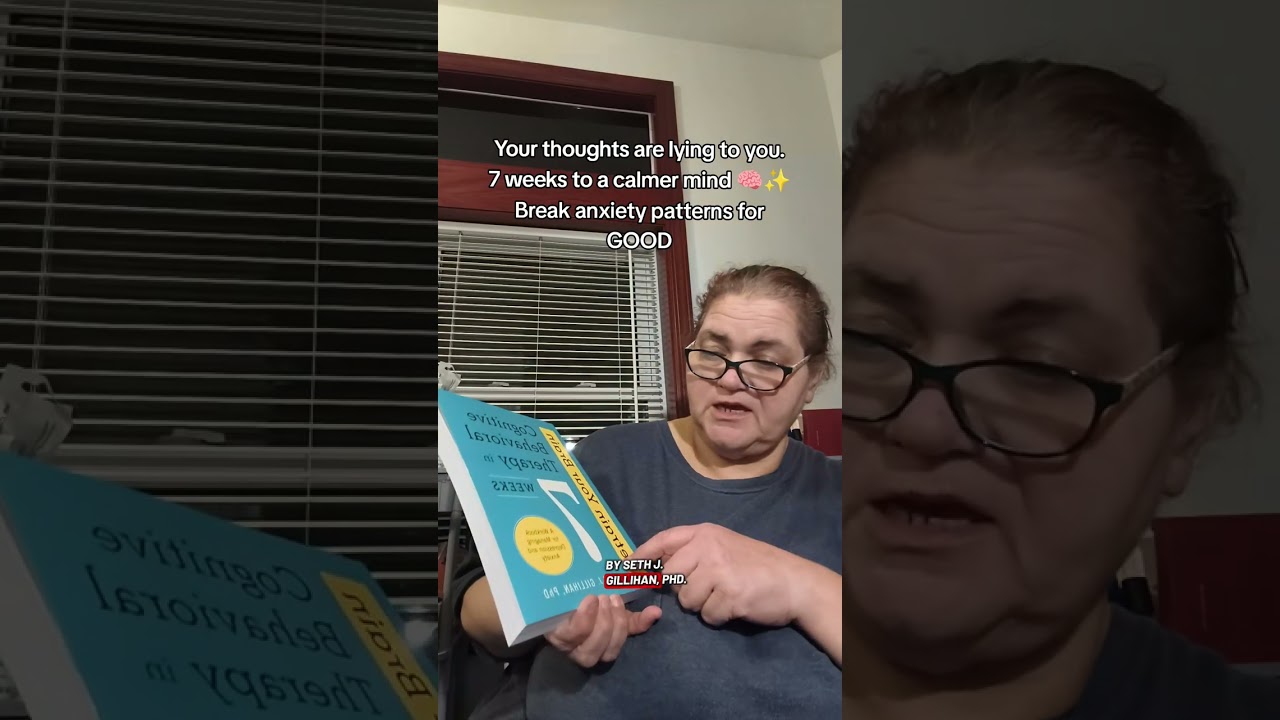 Retrain Your Brain – CBT Workbook for Anxiety & Depression | 7-Week Cognitive Behavioral Therapy