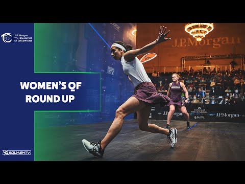 Squash: JP Morgan Tournament of Champions 2022 - Women's QF Roundup