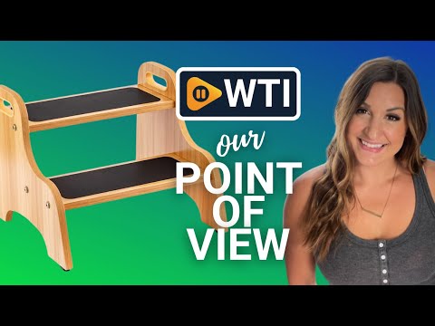 StrongTek Wooden 2 Step Stools for Kids - WTI product video review