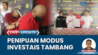 Tipu Warga Modus Investasi Tambang Batu Bara, 2 Orang asal Bengkulu Utara Diringkus Polisi