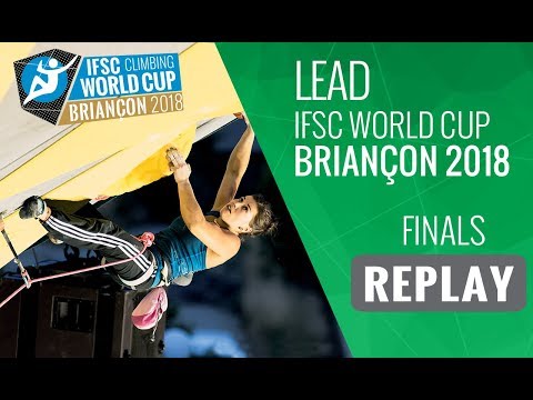 IFSC Climbing World Cup Briançon 2018 - Lead -   Finals - Men/Women