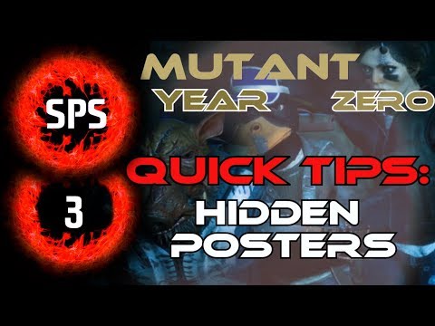 Hidden Posters - Mutant Year Zero -Tips and Tricks Ep. 3