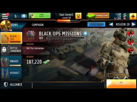 Kill Shot Bravo Region 20=1 Black Ops Misson Complete