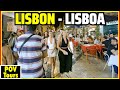 A Night Walk In Lisbon Nightlife Music River Views 4K
