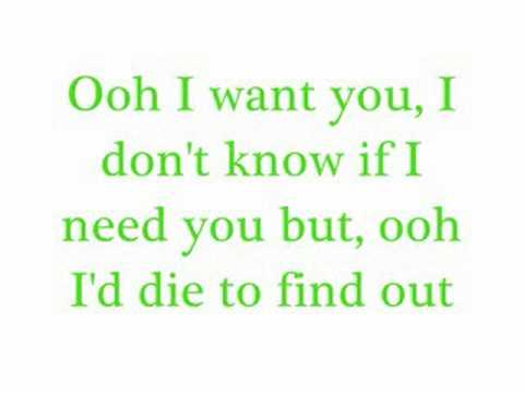 I Want You-Savage Garden with lyrics