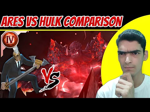 Ares T4 Vs Hulk T4 Best in ABX 🤔 | Marvel Future Fight