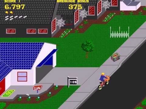 Paperboy (1984) - 19,765 High Score - Barry Bloso - Dudesville Arcade