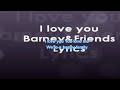 Barney I Love You Classic Version Karaoke Instrumenal