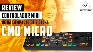Video thumbnail for Behringer Video Manual: CMD Micro Platos Táctiles by Inovaudio Mexico