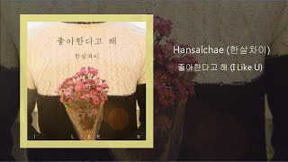 【中字】Hansalchae (한살차이) - 說喜歡(좋아한다고 해/I Like U)