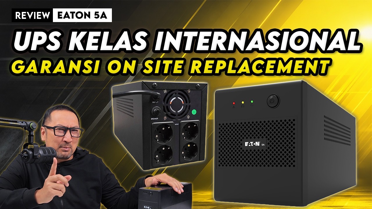 UPS Murah dari Merek Ternama Dunia! - Review Eaton 5A