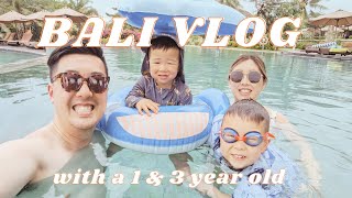 BALI TRAVEL VLOG | With 2 toddlers (including getting through the plane ride)