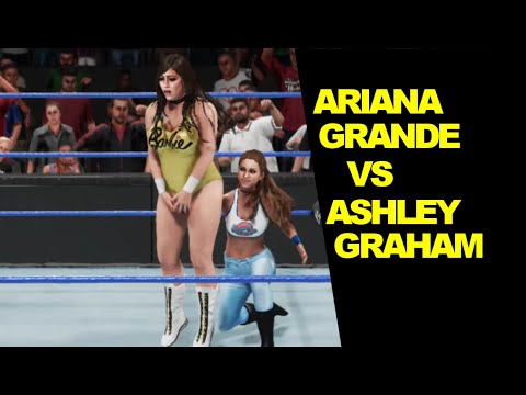 WWE 2K19 Ashley Graham vs Ariana Grande - No Holds Barred