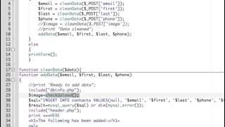 Download the video "PHP MySQL - File Upload and MySQL Database"