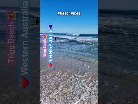 Trigg Beach ⛱️ Western Australia #travel #beach #shorts