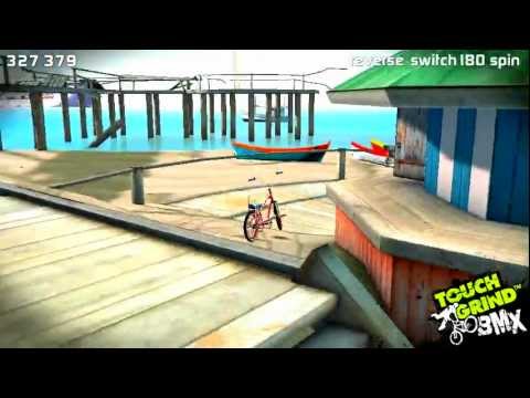 West Pier Barspin Challenge - Touchgrind BMX