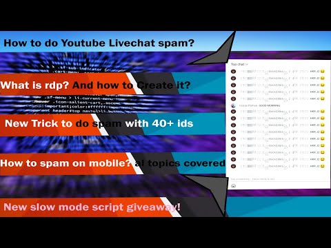 How to do youtube livechat spam? All topics Covered in the video l Free Slow mode script GIVEAWAY 🥳