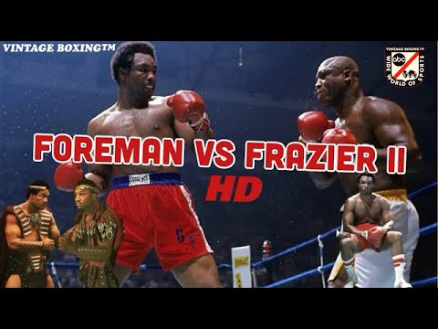 George Foreman vs Joe Frazier 2 HD ABC 1080p 60fps