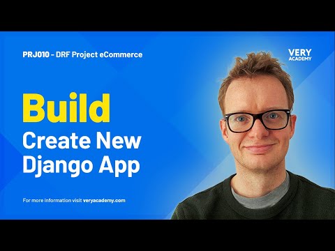 Django DRF Project | Create and Register a New Django Application thumbnail