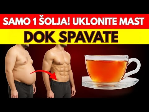 Zaboravite Dijetu! Popijte OVO Pre Spavanja - Trbuh NESTAJE Za 8 Nedelja!