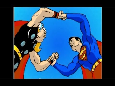Superman vs Thor