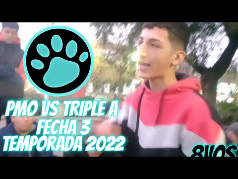 PMO Vs Triple A Fecha 3 (Temporada 2022) 23/07/22 La1Free