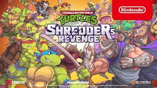 Teenage Mutant Ninja Turtles: Shredder’s Revenge - Release Date Trailer - Nintendo Switch
