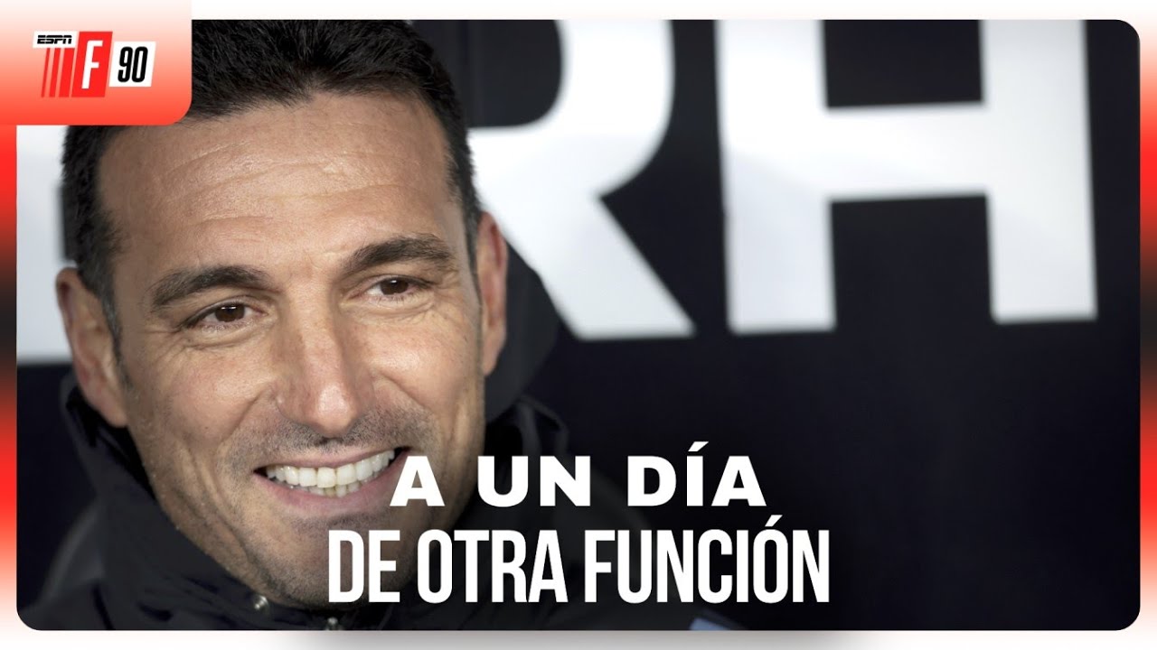 ¿QUÉ 11 PARARÁ SCALONI ANTE ECUADOR? Toda la información de la Selección Argentina en #ESPNF90