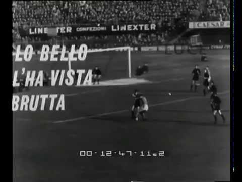 1960-1961 Fiorentina vs Inter 1-1 Lindskog