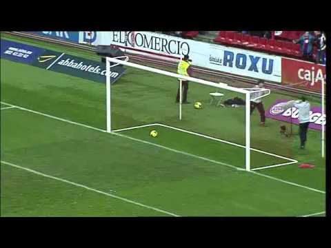 Gol Scepovic [3-0]: Jª18 Real Sporting - CD Mirandés (narración Luis Eduardo García)