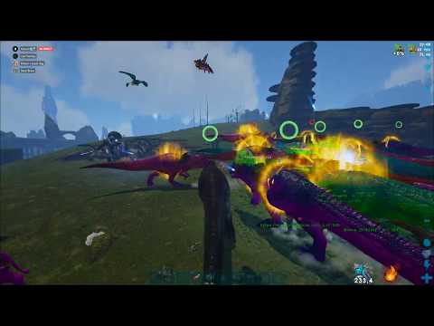 Ark Official Pvp - Highlight 14 : Defending BLDX Servers