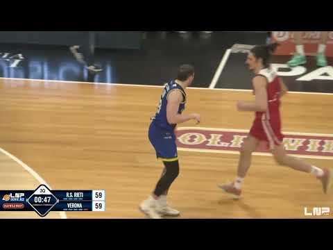 RSR Sebastiani Rieti - Tezenis Verona 82-78